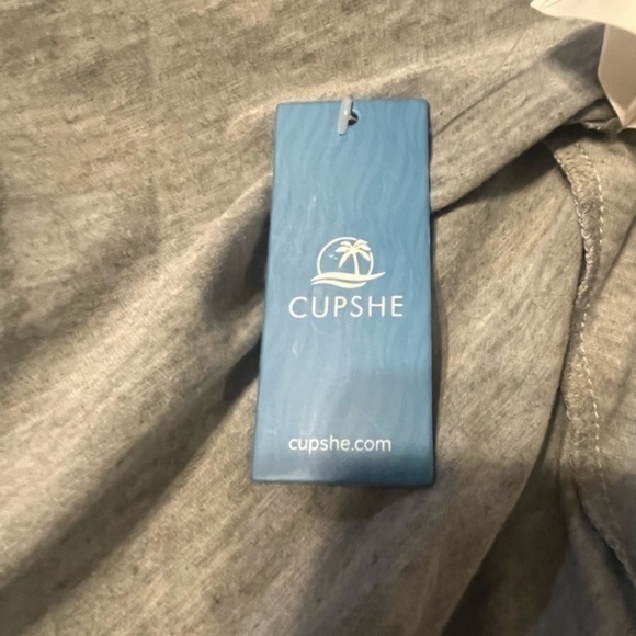 NWT - CUPSHE Women Heathered Knit Smocked Dress size medium - Picture 7 of 9